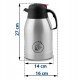 Vakuuminis termosas arbatai Berdsen BD-780, 2 l