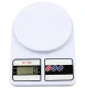 Digital Kitchen Scale 5kg Electronic Food Scale, White