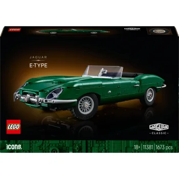 LEGO Icons 11381 Jaguar E-Type konstruktorius