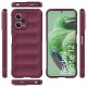 Hurtel Magic Shield Case for Xiaomi Redmi Note 12 5G / Poco X5 5G, Burgundy