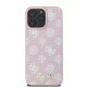 Guess Peony Script MagSafe dėklas iPhone 16 Pro Max telefonui, rožinis