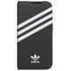 Atverčiamasis dėklas Adidas iPhone 14 Pro, juodas / baltas