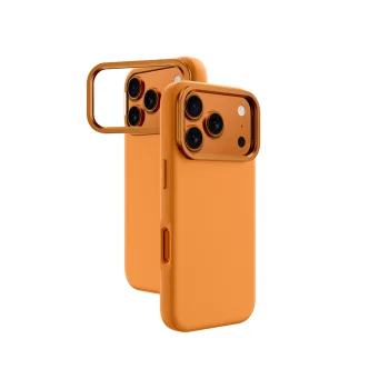 AmazingThing Glamor dėklas iPhone 17 Pro su MagSafe, oranžinis