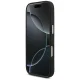 Karl Lagerfeld FW Grained Karl & Choupette Heads Pins & Logo iPhone 17 Pro Case - Black