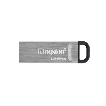 Kingston DataTraveler Kyson 128GB USB 3.0 atmintinė, sidabrinė
