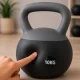 Svarstis 10 kg Premium su minkštu pagrindu, pilkas