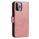 Magnet Case For Samsung A55 With Flap And Wallet - Pink