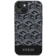 Guess G Cube Stripes MagSafe dėklas iPhone 14 Plus telefonui, juodas