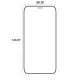 Etteri 9D apsauginis stiklas Apple iPhone 12 / 12 Pro 6.1\"