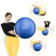 Gimnastikos kamuolys 4FIZJO Reh Ball 55 cm, mėlynas