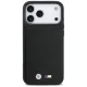 BMW M Quilted Logo MagSafe dėklas skirtas iPhone 17 Pro Max, juodas