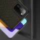 Dux Ducis Fino dėklas Samsung Galaxy A03s su nailono audiniu, žalias