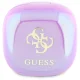 Guess 4G Printed Logo belaidės TWS ausinės su įkrovimo dėklu, Bluetooth 5.3, violetinės