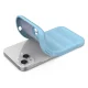 Lankstus smūgiams atsparus dėklas Magic Shield Case skirtas iPhone 14 Plus, šviesiai mėlynas