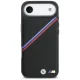 BMW M Tricolor Metal Logo MagSafe dėklas, skirtas iPhone 17 Air, juodas