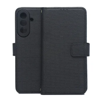 Atverčiamas dėklas Smart Triangle skirtas Samsung Galaxy A57 5G, juodas