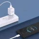 Dudao A13Pro GaN 33W tinklo įkroviklis PPS USB-C / USB-A, baltas
