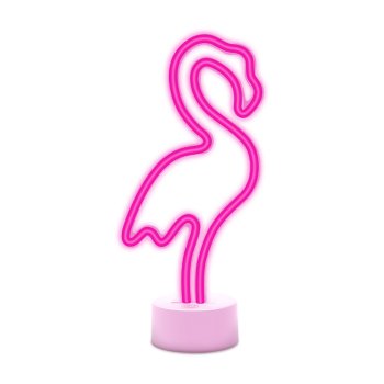 Forever Light FSC-11 LED Neon Lamp Flamingo, Pink