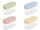 Silicone Ice Cube Tray with Lid and Storage Bin for Freezer