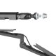 Aliuminis mikrofono stovas NanoRS RS471, juodas