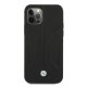 BMW iPhone 12 / 12 Pro Case Perforated Sides, Black