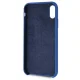 BMW Silicone M Collection dėklas iPhone Xr, mėlynas