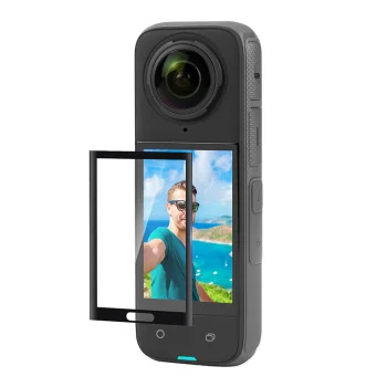 PULUZ apsauginis stiklas kamerai Insta360 X4 / X5 PU976T