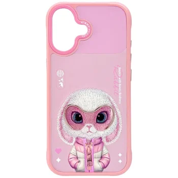 Nimmy Cool&Cute 2.0 Rabbit Case for iPhone 17 Pink