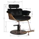 Gabbiano Florencja Hairdressing Chair, Black/Walnut