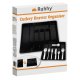 Ruhhy 00024748 Expandable Cutlery Drawer Organizer, Black