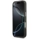 Guess IML Gradient Triangle Logo MagSafe dėklas telefonui iPhone 17 Pro, juodas