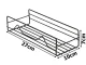 Metal Bathroom Shelf Loft, Hanging