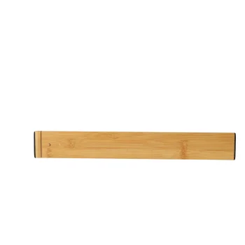 Expandable Bamboo Drawer Divider Organizer for Kitchen Utensils 56 cm