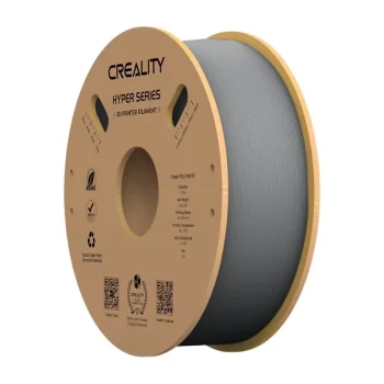 Creality Hyper PLA 3D spausdintuvo plastikas 1.75mm 1kg pilkas