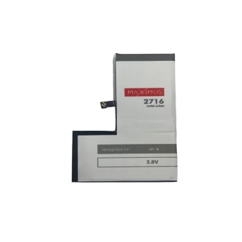 Maxximus baterija Apple iPhone X, 2716 mAh (616-00346)
