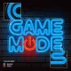 Forever Light Neon PLEXI LED GAME MODE dekoracinis šviestuvas, mėlynas/raudonas