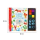 Fingerprints coloring book painting activity, 64 p. + stamps