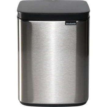 Šiukšliadėžė Brabantia BO 4 l, Matte Steel