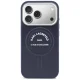 Karl Lagerfeld Karl RSG Logo MagSafe dėklas iPhone 17 Pro Max, mėlynas