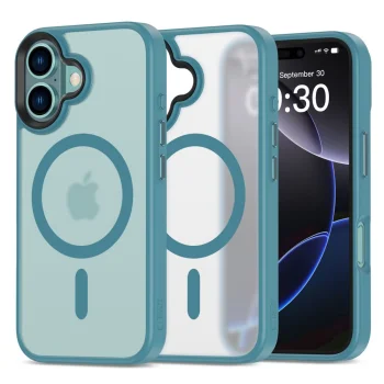 Dėklas Tech-Protect MagMat MagSafe skirtas iPhone 16, mėlynas