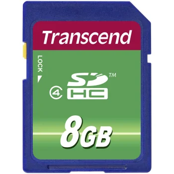 Atminties kortelė Transcend SDHC 8 GB Class 4