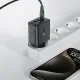 Acefast A57 GaN įkroviklis 2x USB-A + USB-C PD 35W, juodas