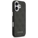 Guess 4G Classic Logo MagSafe dėklas iPhone 17 telefonui, juodas