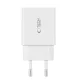 Tech-Protect NC30W USB-C PD 30W / USB-A QC 3.0 įkroviklis, baltas