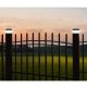GreenBlue GB127 LED Solar Post Cap Light, 80x80mm, Black