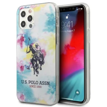 Apple iPhone 12 / 12 Pro 6.1'' US Polo Tie & Dye Collection Case Cover (USHCP12MPCUSML), Multicolor
