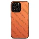 Karl Lagerfeld Perforated Allover dėklas, skirtas iPhone 13 Pro Max, oranžinis