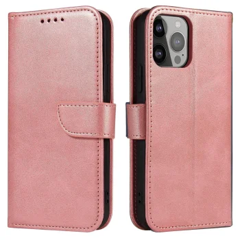 Hurtel atverčiamasis dėklas Xiaomi Redmi Note 12 5G / Poco X5 5G, rožinis