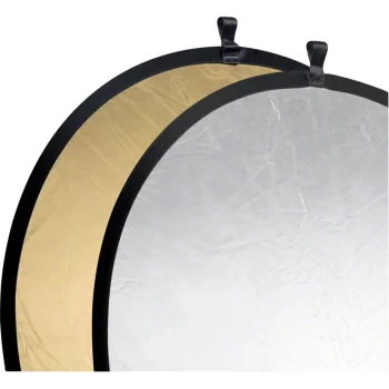 Walimex sulankstomas reflektorius auksas/sidabras, 107 cm