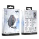 Acefast A45 GaN 65W tinklo įkroviklis su 3 jungtimis (1xUSB, 2xUSB-C), pilkas